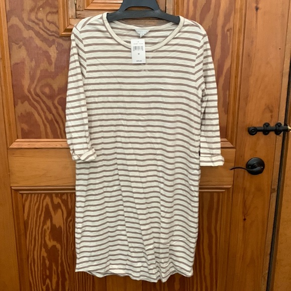 Lucky Brand Dresses & Skirts - NWT Lucky Brand striped three quarter sleeve comfy dress